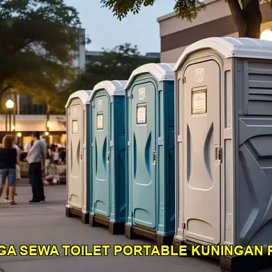 daftar harga sewa toilet portable kuningan profesional